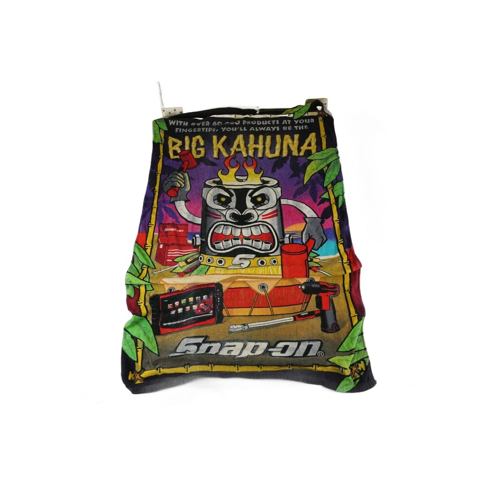 Snap-on Tools Beach Towels Big Kahuna Tiki Style Limited Edition 34x52"